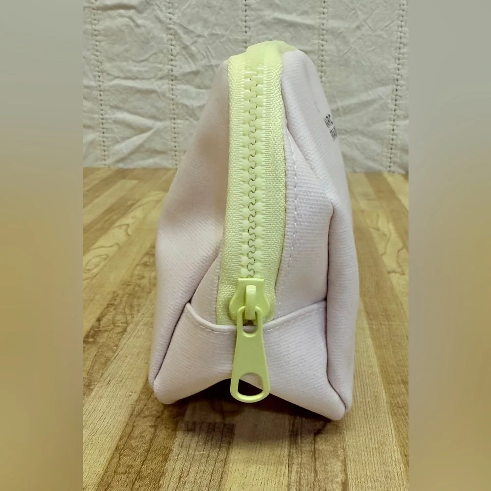 Marc Jacobs Fragrances Pink Yellow Cosmetics Bee Butterfly Make Up Bag